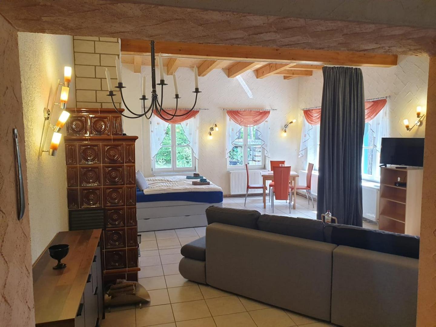 Ferienwohnung Habicht Villa-Paelitzsee Grosszerlang Bagian luar foto